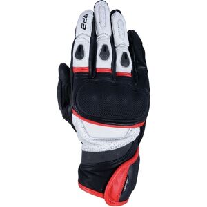 Oxford RP-3 2.0 Motorcycle Gloves - Black-White-Red - S Oxford RP-3 2.0 Motorcycle Gloves - Black-White-Red - S