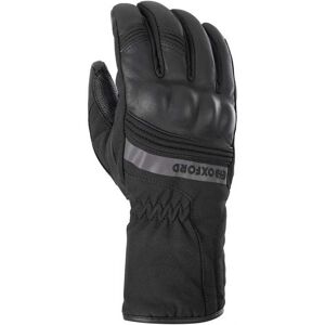 Oxford Calgary 2.0 Black Motorcycle Gloves - Motorcycle Gloves Oxford Calgary 2.0 Black Motorcycle Gloves - Motorcycle Gloves