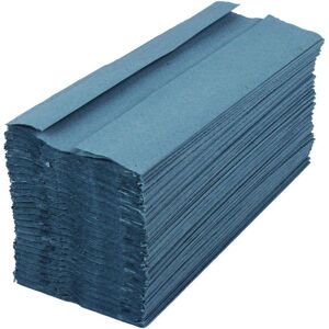 2Work 1-Ply C-Fold Hand Towels Blue - Hand Towels 2Work 1-Ply C-Fold Hand Towels Blue - Hand Towels