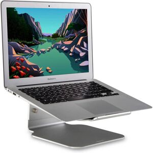 Desire2 Justerbar Laptopstativ i Silver - Ergonomisk, Hållbar, Bärbar Desire2 Justerbar Laptopstativ i Silver - Ergonomisk, Hållbar, Bärbar