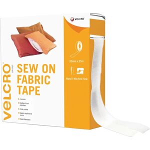 Velcro Tape - White, 20mm x 5m, Sew & Stick Velcro Tape - White, 20mm x 5m, Sew & Stick
