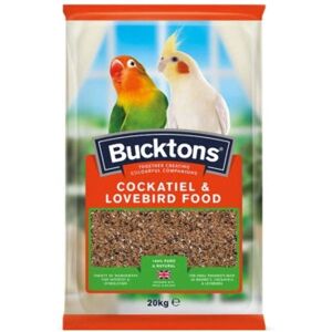 Bucktons Cockatiel & Lovebird Food - 20kg Bucktons Cockatiel & Lovebird Food - 20kg