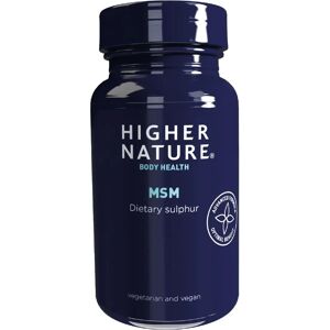 Higher Nature MSM Sulphur Tablets - 180 Tablets Higher Nature MSM Sulphur Tablets - 180 Tablets