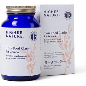 Higher Nature True Food Clarity for Women - Vegan Brain Support Higher Nature True Food Clarity for Women - Vegan Brain Support