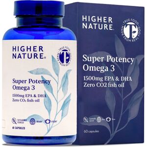 Higher Nature Omega-3 Fish Oil Supplement - 60 Capsules Higher Nature Omega-3 Fish Oil Supplement - 60 Capsules