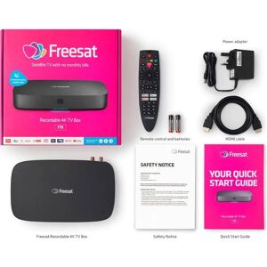 Humax UHD-4X-500 Freesat Recorder - Anthracite - 4K Ultra HD Humax UHD-4X-500 Freesat Recorder - Anthracite - 4K Ultra HD