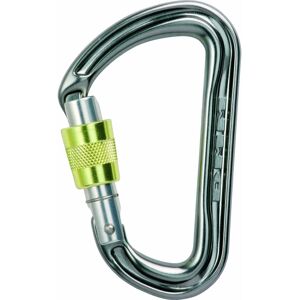 DMM Shadow Screwgate - Titanium/lime - Carabiner DMM Shadow Screwgate - Titanium/lime - Carabiner
