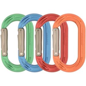 DMM PerfectO Oval Carabiner - Assorted Colors - 4 Pack - Climbing Gear DMM PerfectO Oval Carabiner - Assorted Colors - 4 Pack - Climbing Gear