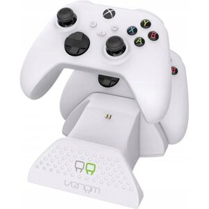 Venom Xbox Series X|S Twin Docking Station - White Venom Xbox Series X|S Twin Docking Station - White