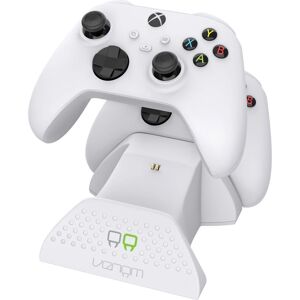 Venom Xbox Series X|S Twin Docking Station - White Venom Xbox Series X|S Twin Docking Station - White