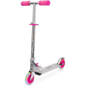Xootz Pink Folding Scooter with LED Wheels Xootz Pink Folding Scooter with LED Wheels