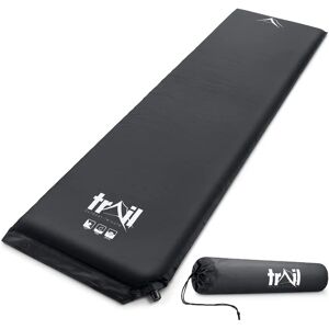 Trail Outdoor Leisure Self-Inflating Camping Mat - 5cm Thick Black Trail Outdoor Leisure Self-Inflating Camping Mat - 5cm Thick Black