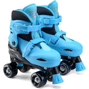 Xootz Kids Quad Skates Blue Size S - Kids Quad Skates Xootz Kids Quad Skates Blue Size S - Kids Quad Skates
