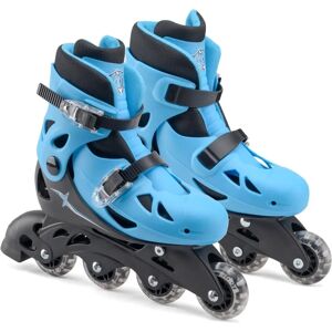 Xootz Kids Inline Skates - Adjustable, Blue, Size 9-12 UK - Inline Skates Xootz Kids Inline Skates - Adjustable, Blue, Size 9-12 UK - Inline Skates
