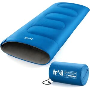 Trail Outdoor Leisure Kids Blue Sleeping Bag - 2 Season Trail Outdoor Leisure Kids Blue Sleeping Bag - 2 Season