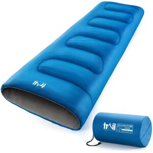 Trail Outdoor Leisure Blue 2 Season Envelope Sleeping Bag Trail Outdoor Leisure Blue 2 Season Envelope Sleeping Bag