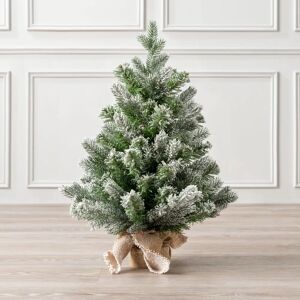 Christow 2ft Mini Flocked Christmas Tree - Artificial Tabletop Tree Christow 2ft Mini Flocked Christmas Tree - Artificial Tabletop Tree