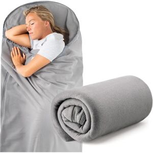 Trail Microfleece Sleeping Bag Liner Grey - Sleeping Bag Liner Trail Microfleece Sleeping Bag Liner Grey - Sleeping Bag Liner