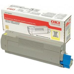 OKI 46471101 Yellow OEM Toner Cartridge - Printer Compatibility with OKI C 823/833 Series OKI 46471101 Yellow OEM Toner Cartridge - Printer Compatibility with OKI C 823/833 Series