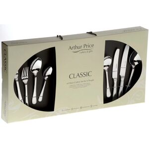 Arthur Price Classic Bead 44 Piece Cutlery Gift Box Set - English Heritage Arthur Price Classic Bead 44 Piece Cutlery Gift Box Set - English Heritage