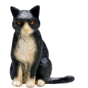 Mojo Fun Chat Assis Noir et Blanc - Petit - Figurine de chat - Publicité Mojo Fun Chat Assis Noir et Blanc - Petit - Figurine de chat - Publicité