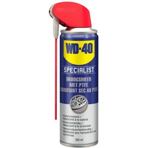 WD-40 Especialista en Lubricante Seco con PTFE - 250ml - Spray Multiuso WD-40 Especialista en Lubricante Seco con PTFE - 250ml - Spray Multiuso