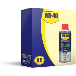 WD-40 - Specialist Motorbike - 400 ml - 6 unidades - Limpiador de cadenas WD-40 - Specialist Motorbike - 400 ml - 6 unidades - Limpiador de cadenas