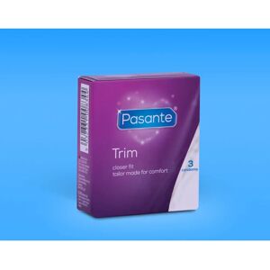 Pasante Trim Small Condoms - Pack Of 3 - Condom Type Pasante Trim Small Condoms - Pack Of 3 - Condom Type