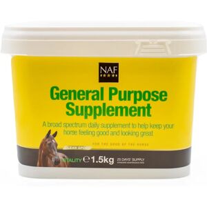 NAF General Purpose Supplement - 1.5kg - Horse vitamin mineral broad-spectrum NAF General Purpose Supplement - 1.5kg - Horse vitamin mineral broad-spectrum