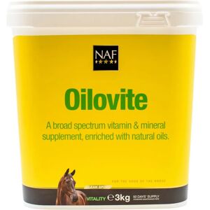 NAF Oilovite - Horse Supplement 3kg - Supports Health & Coat NAF Oilovite - Horse Supplement 3kg - Supports Health & Coat
