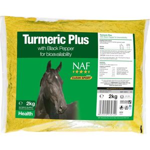 NAF Turmeric Plus - Horse Supplement - 2kg Bag NAF Turmeric Plus - Horse Supplement - 2kg Bag