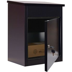 Phoenix Top Loading Parcel Box PB0581BK - Wetterfest, Schloss, Stahl Phoenix Top Loading Parcel Box PB0581BK - Wetterfest, Schloss, Stahl