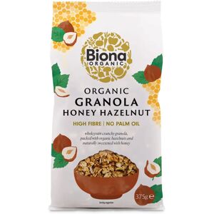 Biona Organic Honey Hazel Crunchy Granola - No added sugar - 375g Biona Organic Honey Hazel Crunchy Granola - No added sugar - 375g