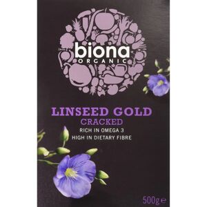 Biona Organic Linseed Gold Cracked - 500g Biona Organic Linseed Gold Cracked - 500g