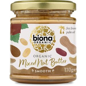 Biona Organic Mixed Nut Butter - Organic, 170g, Nutritious Blend Biona Organic Mixed Nut Butter - Organic, 170g, Nutritious Blend
