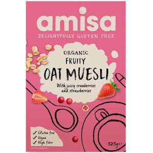 Amisa Organic Gluten Free Fruity Oat Muesli - 325g Amisa Organic Gluten Free Fruity Oat Muesli - 325g