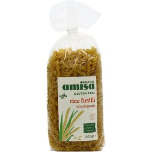Amisa Økologisk & Glutenfri Fullkornsris Fusilli - Pasta Amisa Økologisk & Glutenfri Fullkornsris Fusilli - Pasta