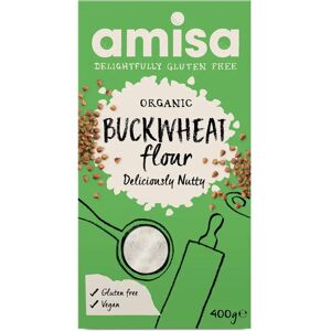 Amisa Organic Buckwheat Flour - 400g - Flour Amisa Organic Buckwheat Flour - 400g - Flour