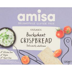 Amisa Økologisk bokhvete sprøbrød - 120g Amisa Økologisk bokhvete sprøbrød - 120g