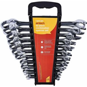 Amtech - 22pc Chrome Vanadium Spanner - Spanner Set Amtech - 22pc Chrome Vanadium Spanner - Spanner Set
