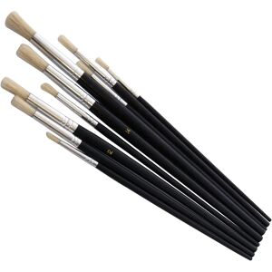 Amtech S4135 Set Pennelli Per Arte Tip Rotonde - Verfspenseelset voor kunstenaars Amtech S4135 Set Pennelli Per Arte Tip Rotonde - Verfspenseelset voor kunstenaars