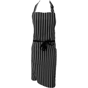Dennys Unisex Cotton Striped Workwear Butchers Apron - Cotton, Blue/Grey/Multicolour - Apron Dennys Unisex Cotton Striped Workwear Butchers Apron - Cotton, Blue/Grey/Multicolour - Apron