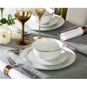 Waterside Goldline 12 Piece Dinner Set - Dinner Set Waterside Goldline 12 Piece Dinner Set - Dinner Set