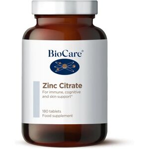BioCare Zinc Citrate - 180 Tablets BioCare Zinc Citrate - 180 Tablets