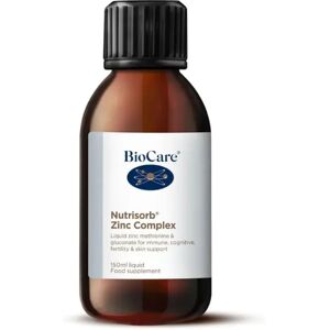 BioCare Nutrisorb Liquid Zinc Complex - 150ml - Immune Support BioCare Nutrisorb Liquid Zinc Complex - 150ml - Immune Support
