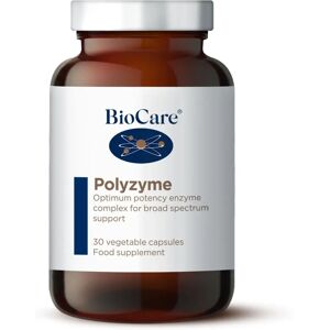 BioCare Polyzyme - Vegetarian Digestive Enzyme - 30 Vegicaps BioCare Polyzyme - Vegetarian Digestive Enzyme - 30 Vegicaps