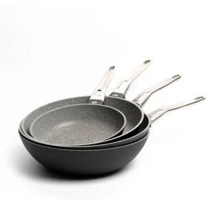 MasterClass 4pc Non-Stick Aluminium Pan Set - Cookware Set MasterClass 4pc Non-Stick Aluminium Pan Set - Cookware Set
