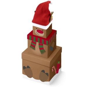 Luck and Luck Reindeer Gift Box Set - Brown - Gift boxes Luck and Luck Reindeer Gift Box Set - Brown - Gift boxes