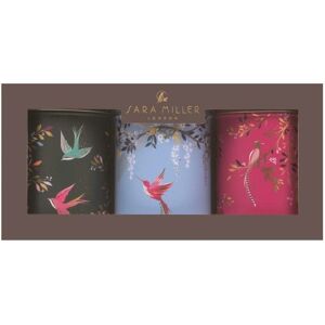 Sara Miller London Chelsea Round Storage Canisters - Set of 3 Sara Miller London Chelsea Round Storage Canisters - Set of 3