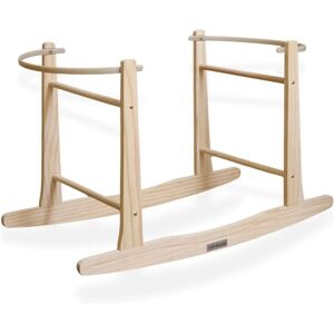 CuddleCo Natural Wooden Rocking Moses Basket Stand - Baby Bedside Sleep Aid CuddleCo Natural Wooden Rocking Moses Basket Stand - Baby Bedside Sleep Aid